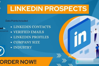 find linkedin prospects and emails for your campaign