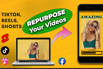 repurpose your youtube video to reels,tiktok and shorts
