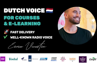 be your dutch male voice elearning course and training content