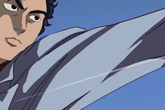 create 2d animation ,2d fighting scene, 2d anime fight ,2d japanese anime style