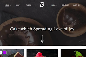design bakery website wix bakery wix website redesign edit wix site revamp wix