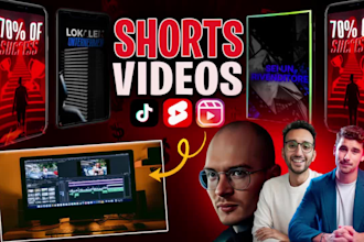 edit youtube shorts, instagram reels, and tiktok video ads