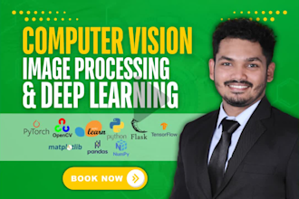 do computer vision, image processing, opencv and deep learning in python