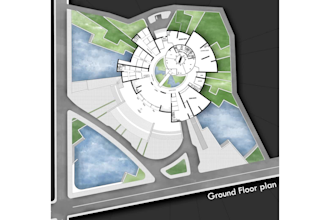 do render architectural master plan, landscape plan, floor plan