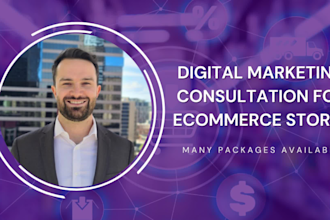 help you develop a marketing strategy for your ecommerce store