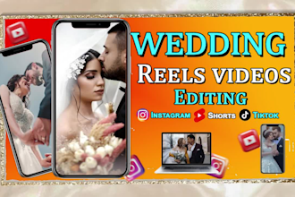 edit your wedding reels and short video