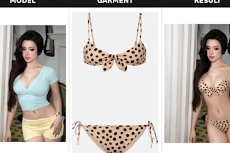 create realistic ai virtual try on images of your clothing