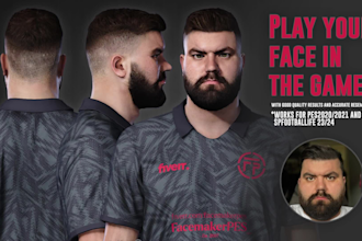 make someone face for efootball pes 2021 and spfootballife