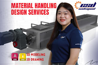 do 3d cad design, mechanical design, 3d cad model, drawings
