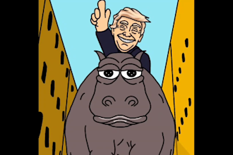 do meme coin GIF animation for your nft crypto project