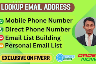 direct phone number for b2b leads and lookup email address