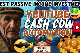 build youtube automation cash cow channel, faceless cash cow video to earn