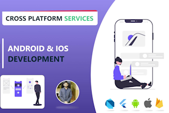 do android and ios mobile app development using flutter