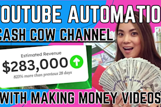 create youtube automation channel with finance videos