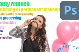 do retouching for permanent makeup artists