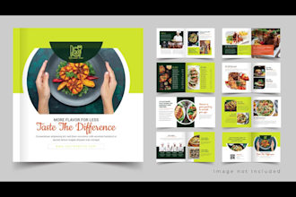do amazing menu design, restaurant food menu, poster, flyer, brochure