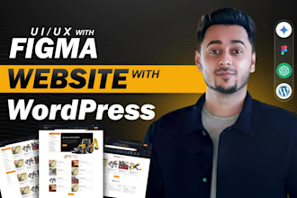 design conversion focused uiux in figma and build in wordpress