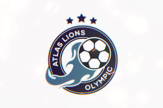 design a soccer or football club logo