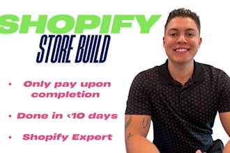 create your high ticket dropshipping website on shopify