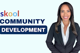 setup and build your skool community