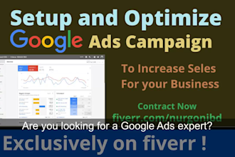 setup a highly effective google ads PPC search ads campaign
