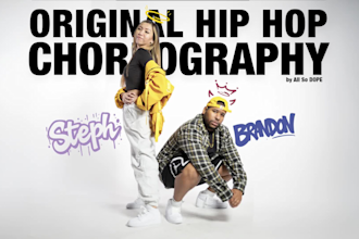 make a hip hop dance video to your song