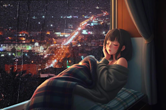create rain ambience and relaxing sleep videos