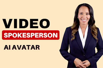 be your ai avatar video spokesperson