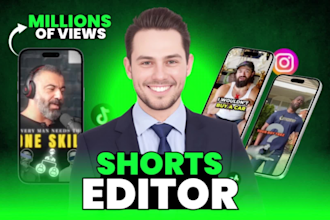 edit your podcast into short form video clips for youtube shorts and ig reels