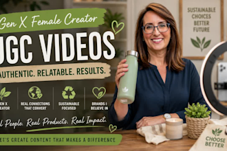 create content for your eco friendly products