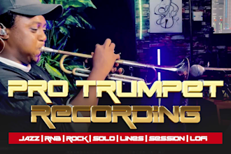 record pro trumpet, trumpet player, horns and brass session for you