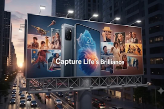 create 3d anamorphic billboard, 3d led screen cgi ads video, 3d billboard mockup