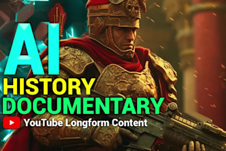 create a history documentary for youtube