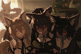 animate a 2d illustration, sfw and nsfw