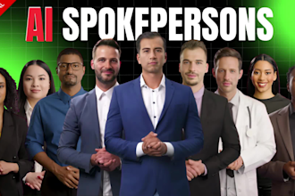 create ai spokesperson videos with professional actors and editing
