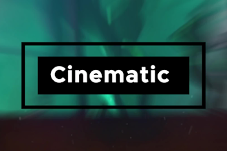 create cinematic trailer video editing