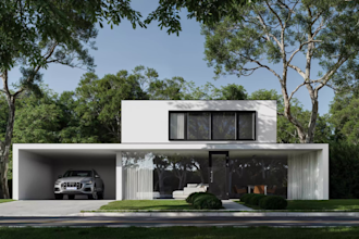 professional 3d rendering architecture with high quality