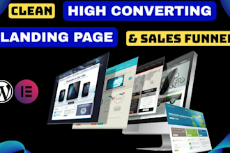 create ai powered landing page using wordpress elementor