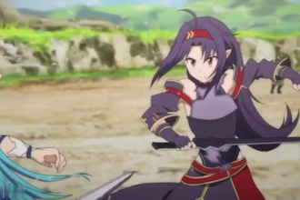 create anime fighting animation, anime music video, 2d cartoon anime fighting