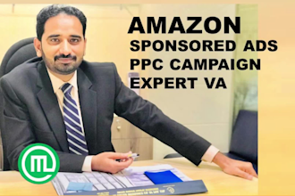 be your amazon PPC expert for amazon ads, amazon ppc campaign management