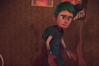 do 3d animation video, 3d music video, disney movie scene, pixar character style