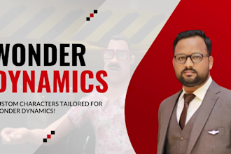 setup your custom 3d character for wonder dynamics studio