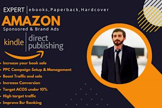 set up an amazon KDP ads campaigns and management