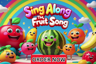 do fun 2d 3d kids learning for youtube animation and nursery rhymes videos