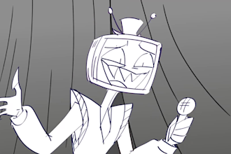 do line art animation frame by frame hand drawn animation cartoon animation