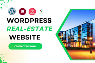 build real estate website, airbnb, rental, booking, hotel website