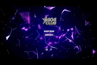 design y2k streetwear clothing brand shopify website with a 3d logo