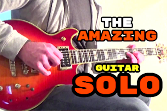 record the best electric lead guitar solo, metal rock or edm