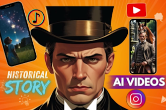 create ai history shorts for youtube, instagram, tiktok