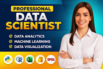 do ai, data analytics, data science, machine learning projects in python and r